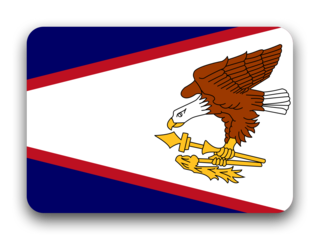 Bandera de Samoa Americana