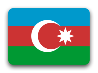 Bandera de Azerbaiyán