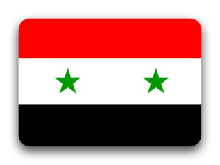 Bandera de República Árabe Siria